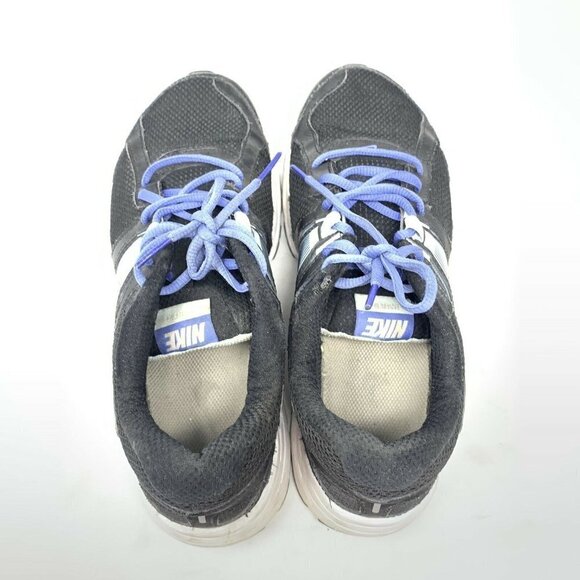 Nike 580427-003 Dart 10 Womens Black Purple Athletic Running Shoe - Picture 5 of 7